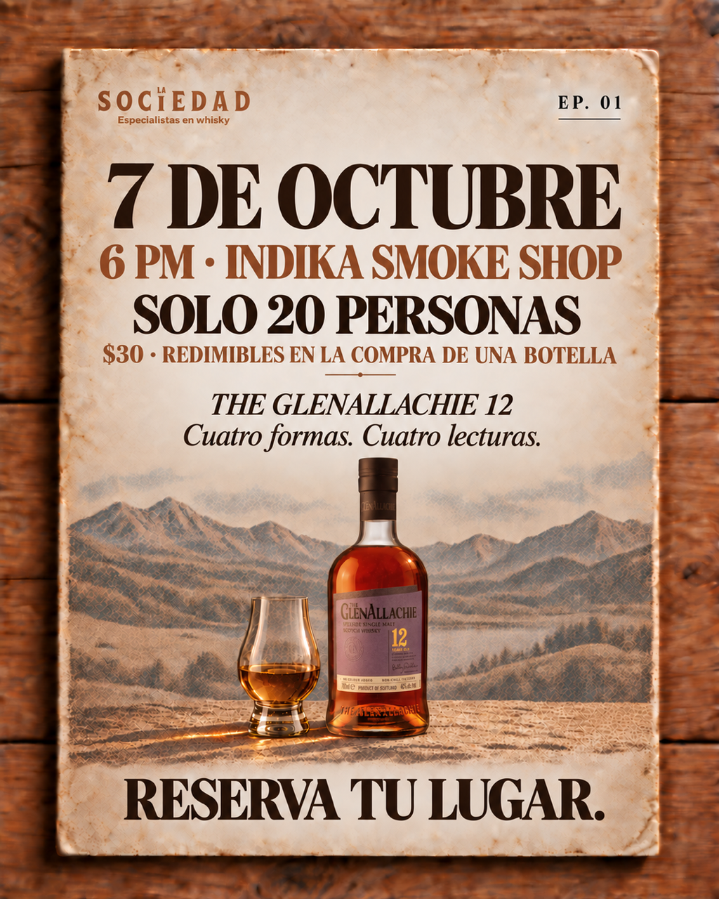 Cata The Glenallachie: 7 de Octubre