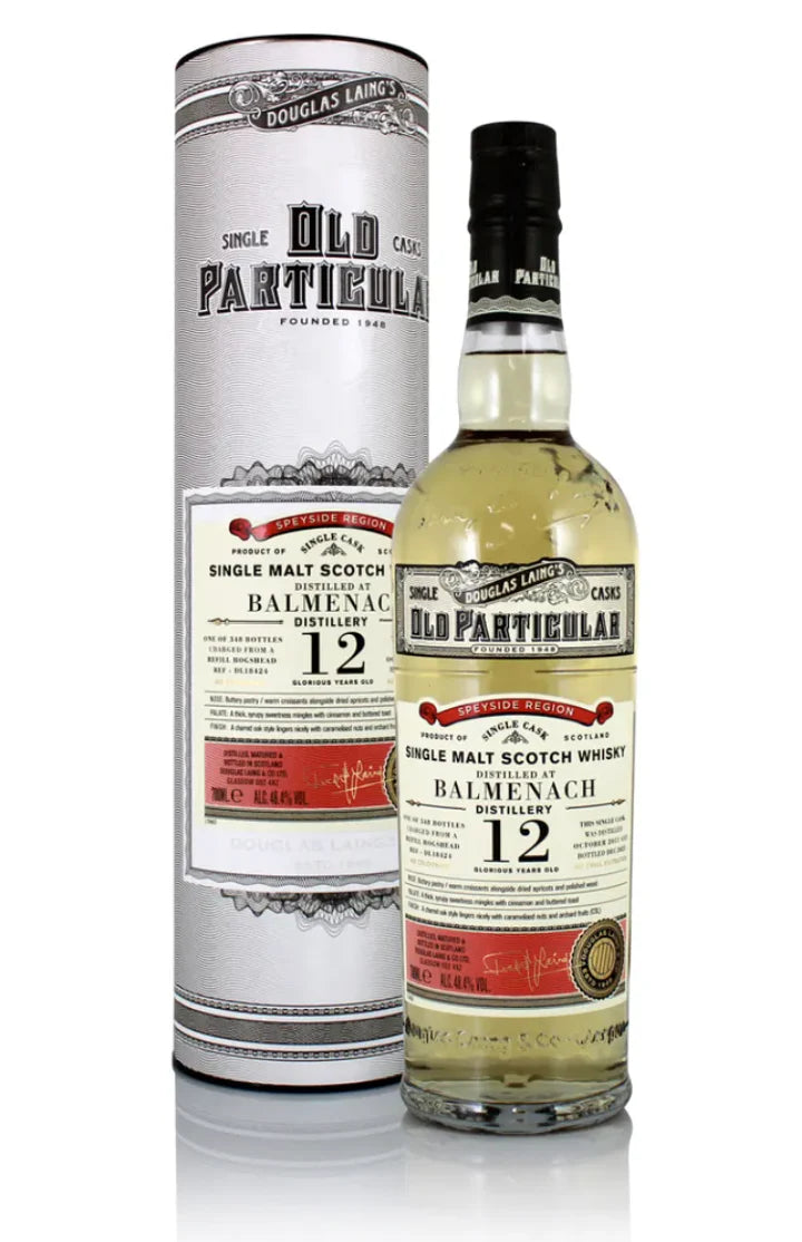 OLD PARTICULAR, BALMENACH , 2011 , 12 YEARS OLD, 70CL, 48.4% ALC./VOL.