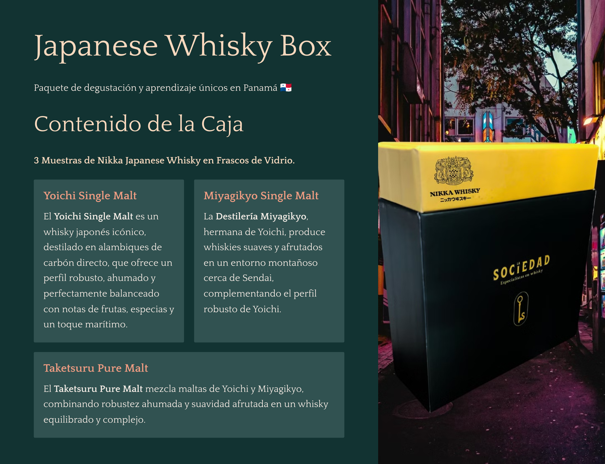 The Japanese Whisky Box | Edición Limitada