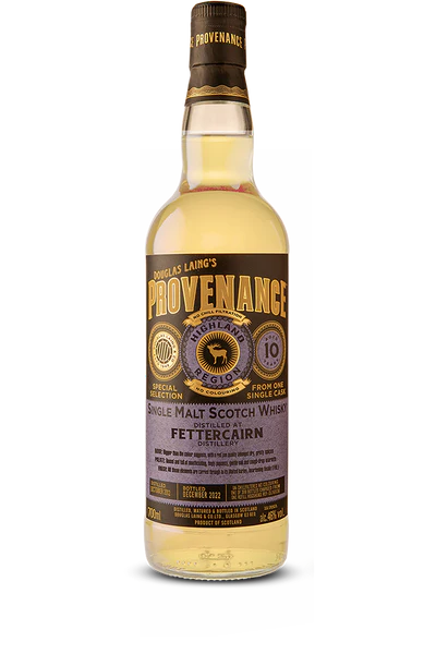 PROVENANCE, FETTERCAIRN, 2012, 10 YEARS OLD,70CL, 46.0% ALC./VOL.